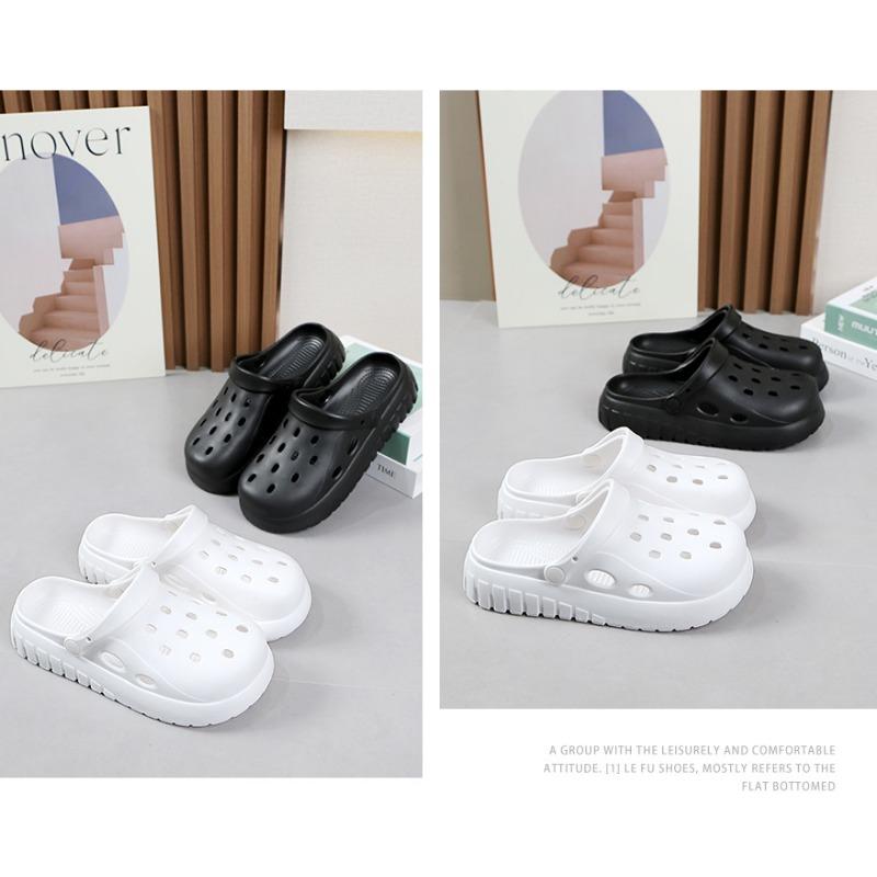 Slippers, Men's, Outerwear, Toe Caps, Couple's Shoes, Half Pack Heels, Toe Caps, Beach Shoes, Women's Shoes