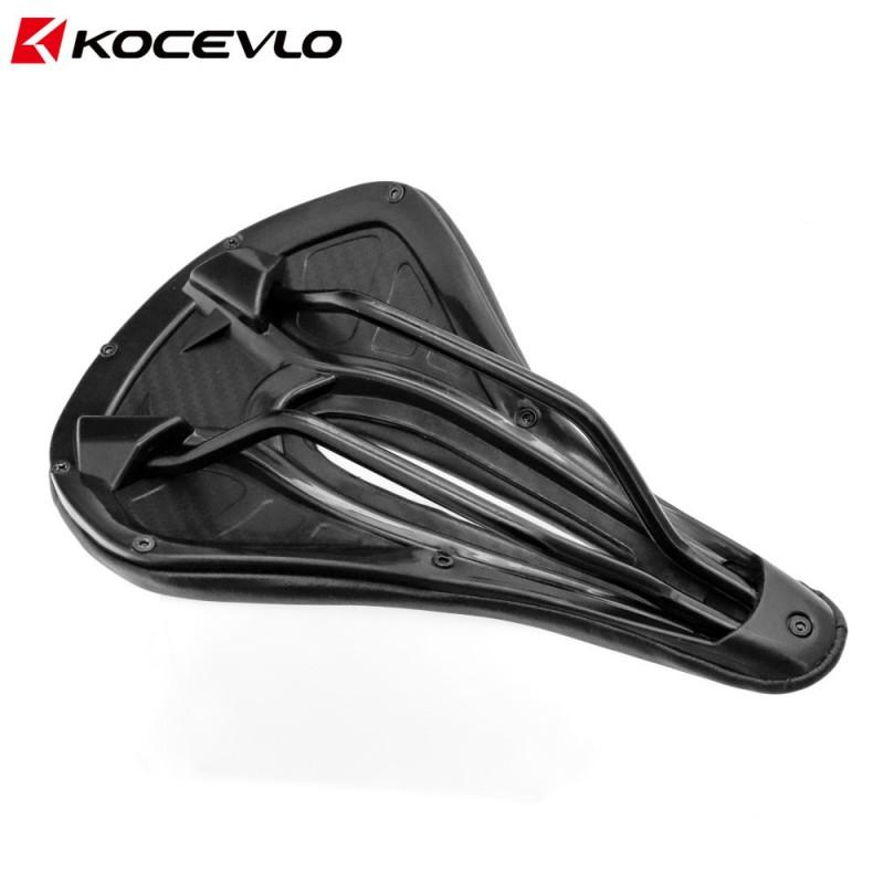 KOCEVLO Hollow Breathable Bike Saddle Road Mountain Bikes Waterproof Shock Absorbing Seat