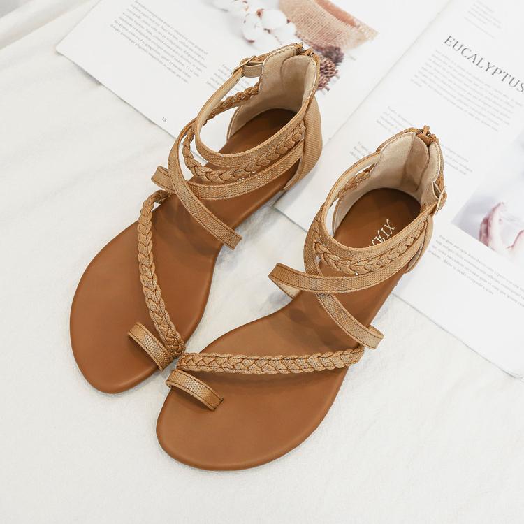 Sandale Femei Sandale Roman Gladiator Plus Size