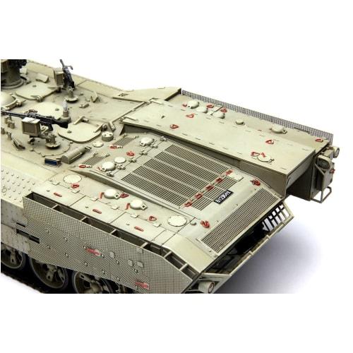 GSI Creos Mon Model 1/35 Israel Defense Forces Achzarit Heavy Armored Transport Vehicle Plastic Model MSS003