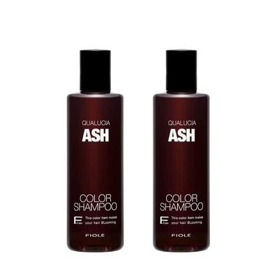 Fiole of FIOLE Qualcia Color Shampoo Ash 250ml [Zestaw 2]