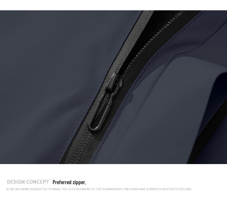 3-in-1 Men's Assault Jacket: New 2025 Autumn/Winter Outdoor Windproof, Waterproof Hooded Workwear