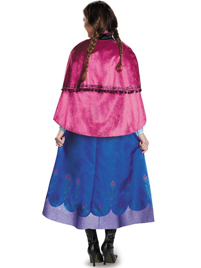 Prinzessin Anna Frozen Schneekostüm für Erwachsene, Kleid für Damen