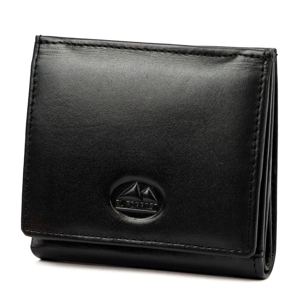 Small Elegant Leather Wallet EL FORREST with RFID
