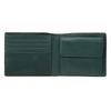 Milagro Himeji Goat Leather Bifold Wallet with Coin Purse (Men's Bifold Wallet with Coin Purse, Himeji Leather, Genuine Goat Leather) EA-MI-203 (Navy)