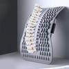 Ergonomic Back Stretcher Waist Trainer Spine Decompressor Lower Back Pain Relief Massager Lumbar Back Cracker Board Stretching Device