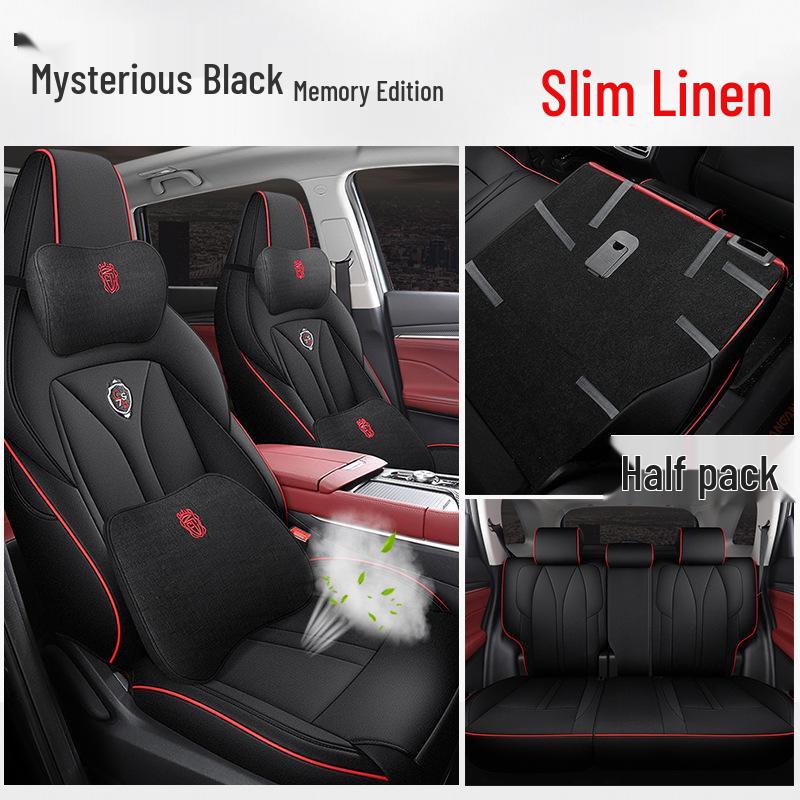 ZFL Leather Sports Seat Cushion for Changan CS75PLUS - All-Season Car Seat Cover