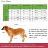 Warm Winter Dog Jacket Reversible Waterproof Dog Coat for Cold Weather Water-Resistant Pet Vest with Reflective Trim Dog Clothes