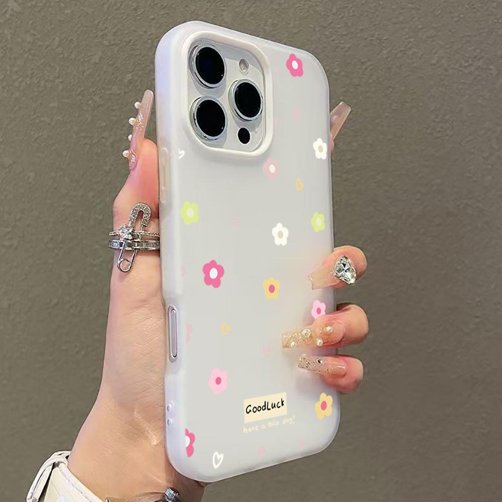 Cute Flower Good Luck Phone Case for Xiaomi Redmi Note 15 Pro 5G 14 13 12 15 Pro Plus 5G 12S Redmi 14C 13C 4G Shockproof Cover