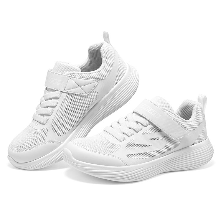 Skechers Go Run 400 V2 Abriebfest Rückprall Atmungsaktiv Niedrig geschnitten Kinder Laufschuhe Weiß 405253L-WHT
