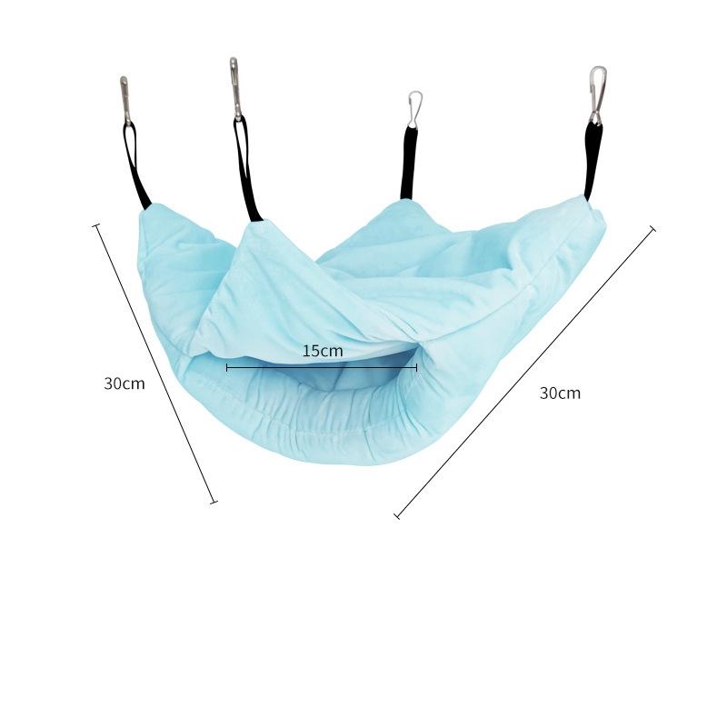 Haustier Vogel Papagei Hängbare Käfige Warme Hängematte Hütte Zelt Warm Langlebig Verschleißfest Hängende Höhle Schlaf Brüten Käfig Dekoration