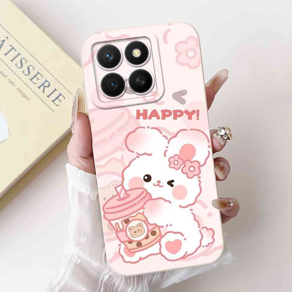 Shockproof For Honor X8C Protective Case Luckly Animal Soft Silicone Cover For Honor X8C X8B X7B X9B X6A X7A X8A X9A 4G 5G Capa