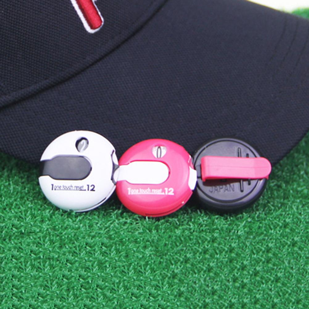Golf Score Keeper with Clip Manual Counting Tool Up To 12 Points Putting Score Counter for Golf Sport Teacher