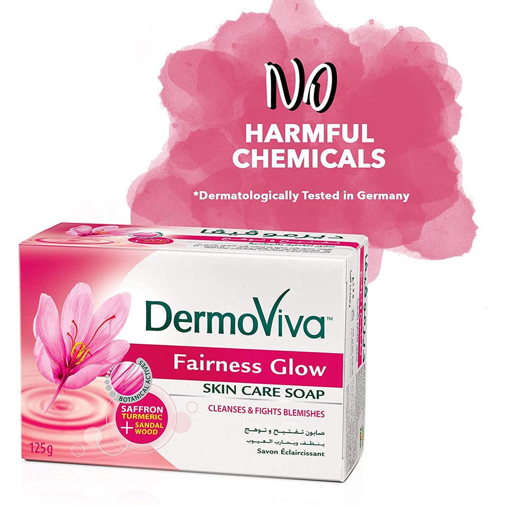 DermoViva Fairness Glow Seife - 3er-Packung