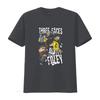 Mick Foley Legends Three Faces of T Shirt Vintage Washed Fashion Casual Top for Everyday Wear Homme Slightly Designer Clothes