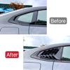 Car Styling Rear Window Louvers For BMW G24 G26 430i 430d M440i M440d i4 Gran Coupe 2021-2025 Rear Triangle Window Shade Spoiler