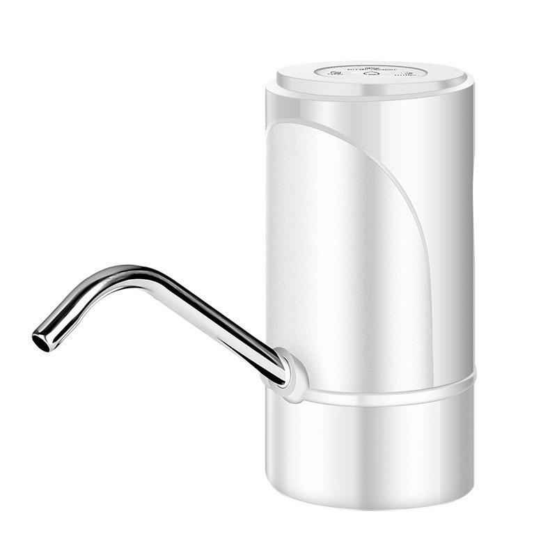 

1 шт. Белый/черный электрический диспенсер для воды насос автоматическая бутылка зарядка через USB электрический диспенсер для воды бутылка водяной насос автоматический переключатель белый