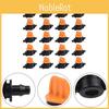 Durable Plastic Valve For Micro Irrigation 4/7 Micro Tube Easy To Connect Orange Color