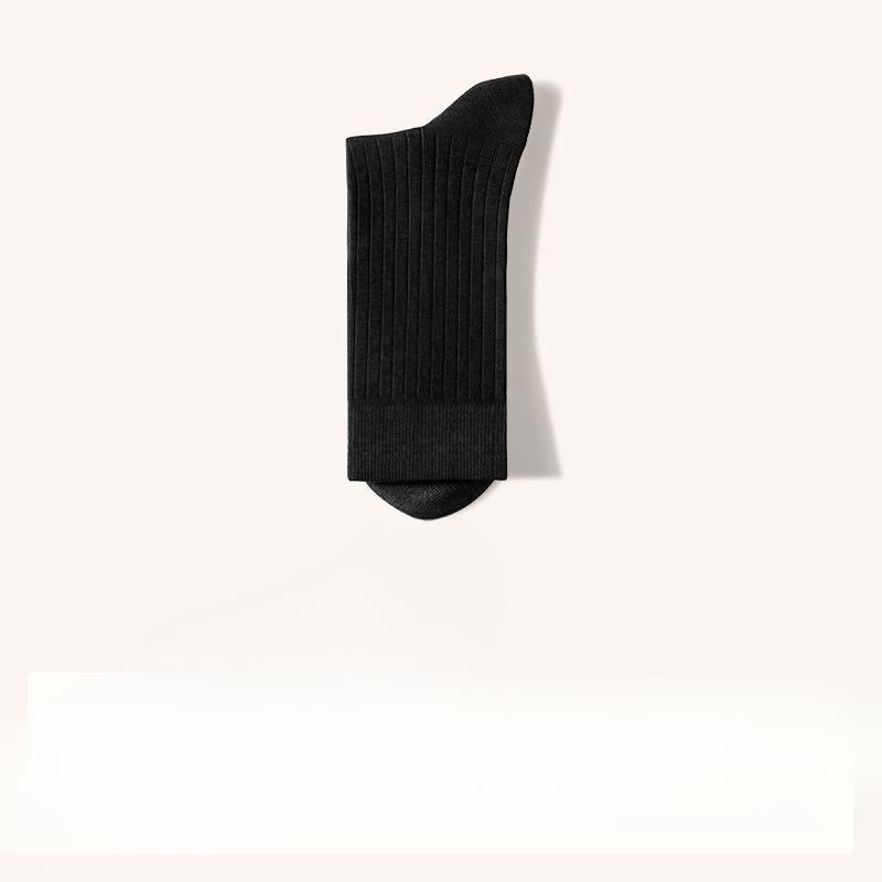 Men's Spring and Autumn Pure Cotton Deodorant Sweat Absorbing Student Tube Socks