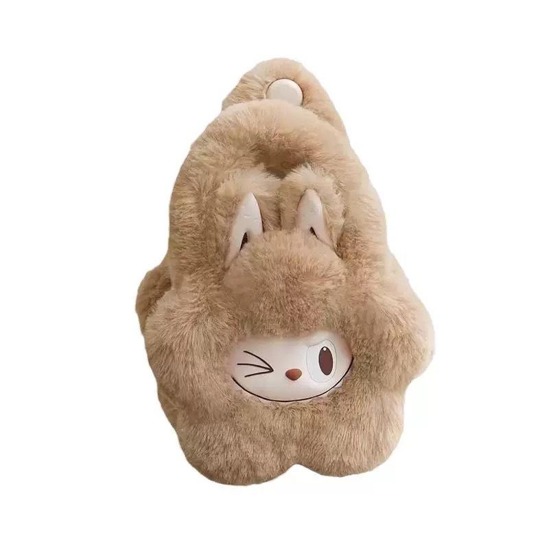 1-teilige Bubble Mart LABUBU Classic Series Plüsch-Blumentasche Handtasche