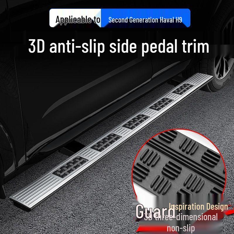 Haval H9 Gen 2 Antislip Elektrische Treeplank & Deurlijst