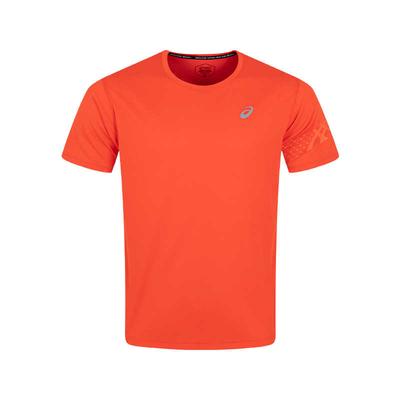 Logo Crew Neck Pullover Short Sleeve T-Shirt Men Tops Orange 2011C836-600