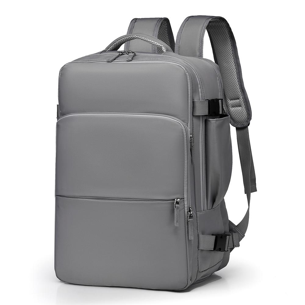 Reiserucksack mit großem Fassungsvermögen, Unisex-Freizeitrucksack mit USB-Ladefunktion, Oxford-Gewebe, separates Schuhfach