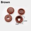 80pcs Nails Screw Caps Plastic Protective Covers Car Nuts Decorative Cover Self-tapping Screw Folding Cap Furniture Hardware