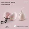 Portable U-Shaped Travel Neck Pillow for Long-Distance Car Rides - Collapsible Cervical Support Pillow