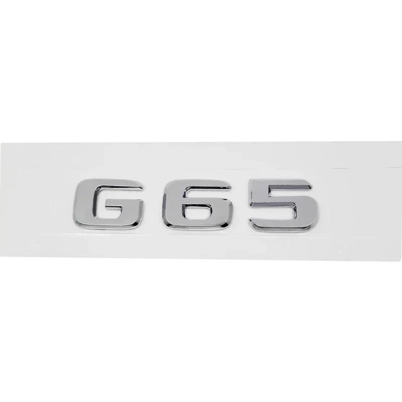 CXGSL1 ABS Car Body Letters Emblem Rear Trunk Sticker Badge for Mercedes Benz G36 G63 G65 G200 G230 G300 G350 G500 G550 G Class