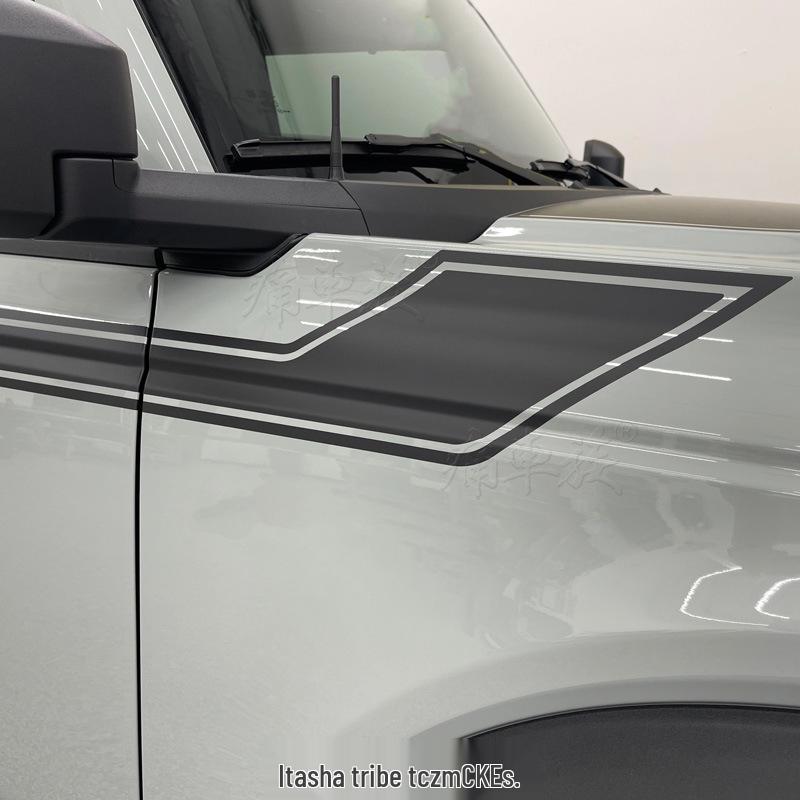 Bronco Wild Horse Car Stickers: Sporty, Personalized Decals for Car Decoration and Modification.