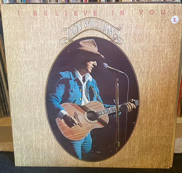 

LP Record DON WILLIAMS - I Believe In You MCF3077 MCA Records 1980 UK Folk Used