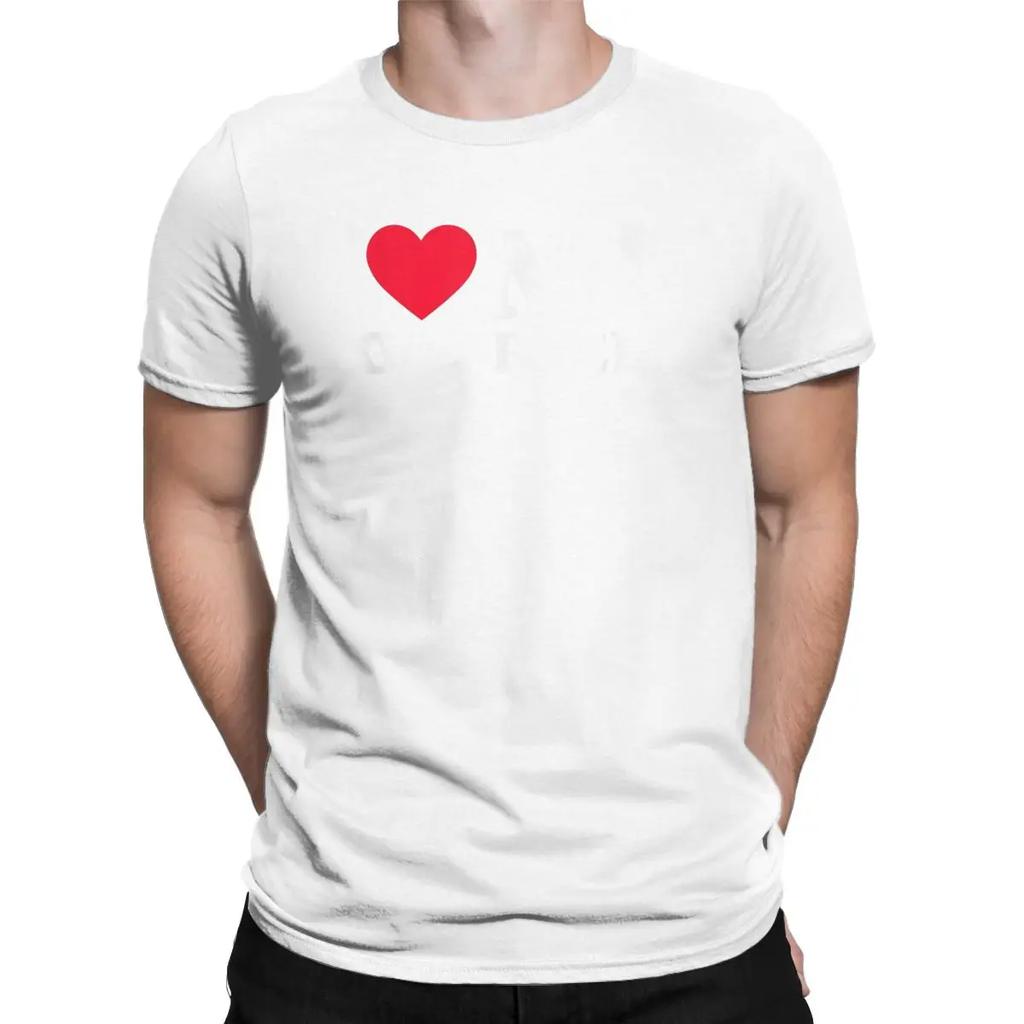 I Love My Boyfriend Shirt I Heart My Boyfriend T-Shirt for Men Casual Pure Cotton Tees O Neck Short Sleeve T Shirts Gift Tops