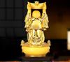 Glück Maitreya Buddha Ornamente Yuanbao Reichtum anziehen Bauchtopf Schatz Wohnzimmer Bürodekor