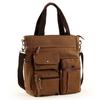 Men's Handbags Briefcase Canvas Shoulder Bag Man for Documents Large Capacity Tote Laptop Bag Crossbody Travel Bags Vintage K004