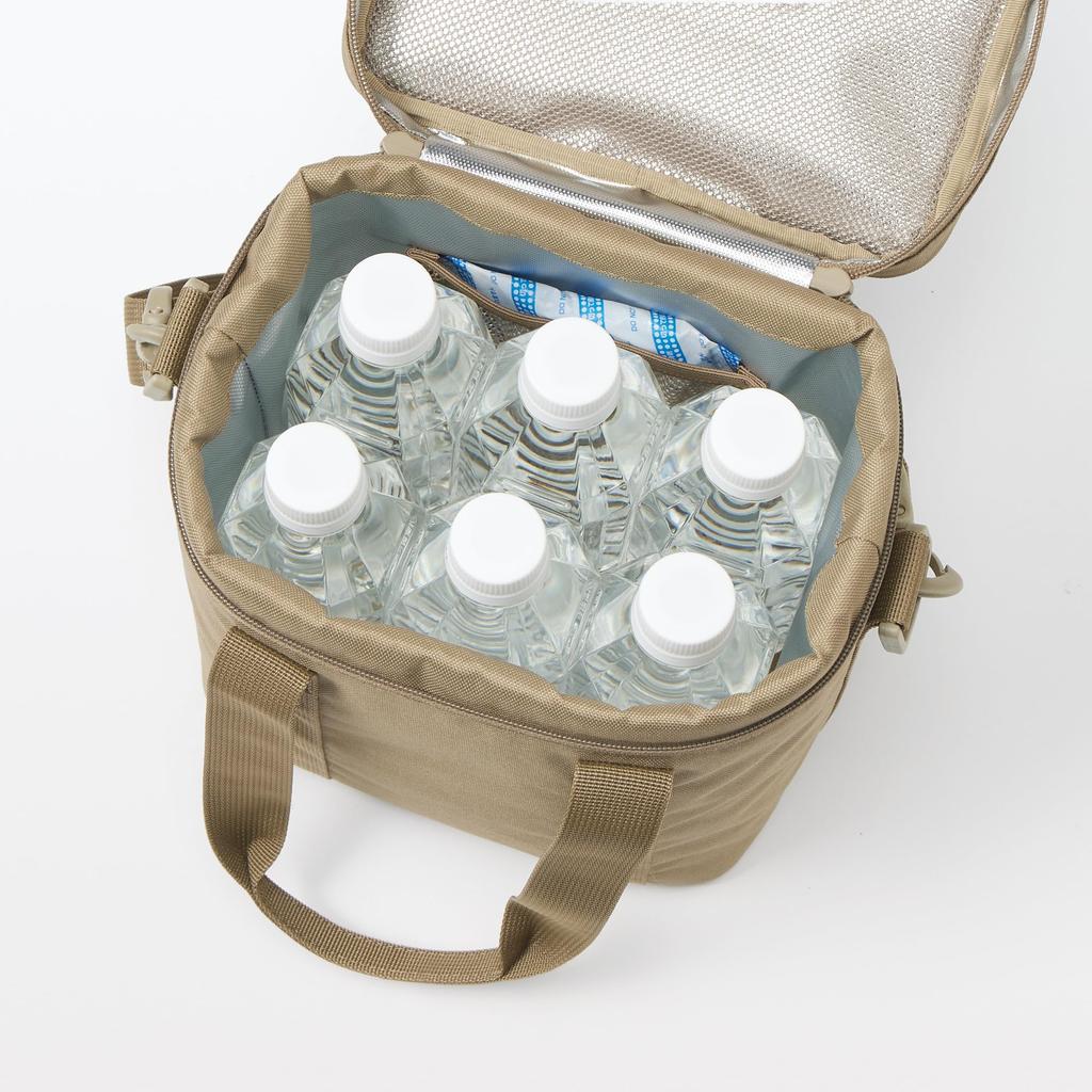 MUJI Insulated Medium Size X 20 X 15 Item 84383151 Bag, Beige, (22 Cm), Number