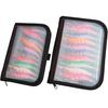 Fishing Lure Set: Luminous Squid Hooks & Wooden Shrimp Bait (3.0#-3.5#)