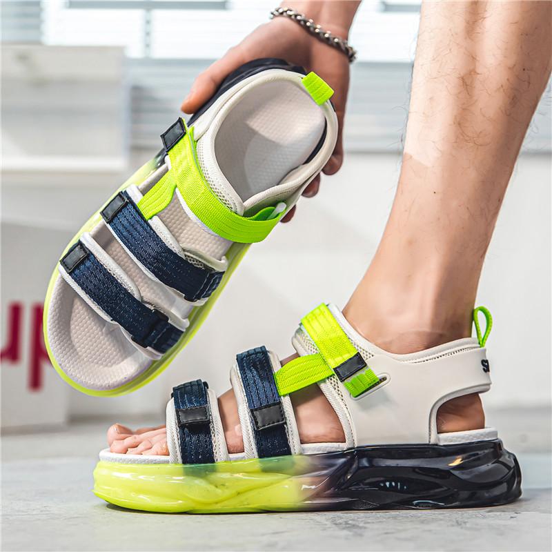 High Quality Sandals Men Beach Sandals Comfort Casual Shoes Lightweight Summer Large Size Men Sandals Comfortable Roman Sandals 39-44