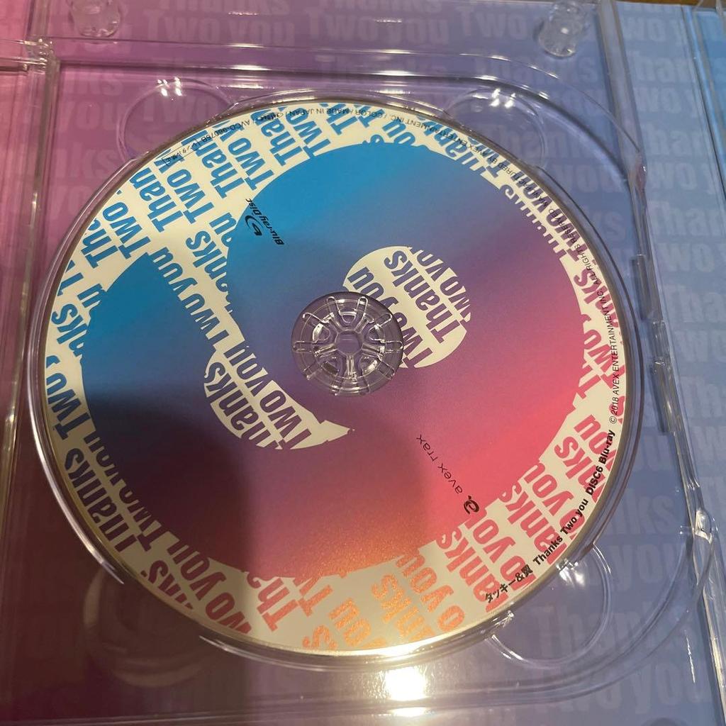 [USED] Tackey & Tsubasa Thanks Two you Blu-ray (with bonus features)