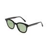 Gentle Monster Lang-O1(K) Side Logo Round Sunglasses Unisex Sunglasses Green LANG-O1(K)