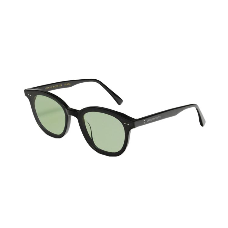 

Gentle Monster Lang-O1(K) Side Logo Round Sunglasses Unisex sunglasses Green LANG-O1(K) Green