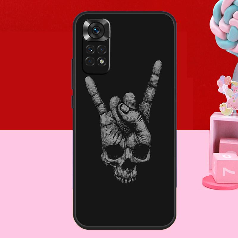 Punk Rock Case For Xiaomi Redmi Note 12 11 10 9 8 Pro 10S 11S 12S Redmi 10C 9A 9C 9T 10A 12C Cover
