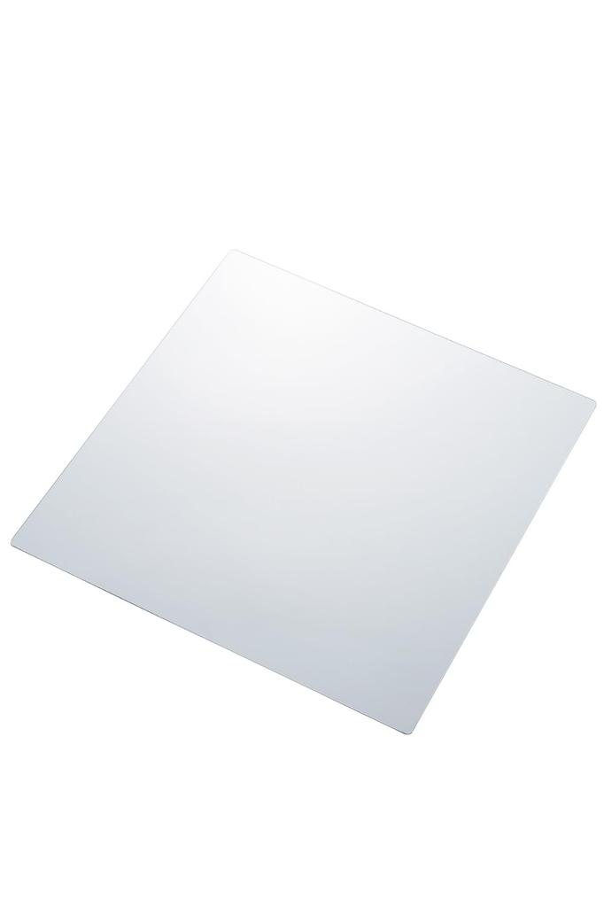 Elecom Refrigerator Mat, Waterproof and Scratch-Resistant Polycarbonate, 67cm X 67cm X 2mm, SM Size, Transparent (HA-RMSM)