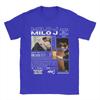 Casual Tshirt Beach Rapper Milo J Fashion Tshirts Pure Cotton Tshirt For Couple Aesthetic Plus Size 6xl Short Sleeve Tees