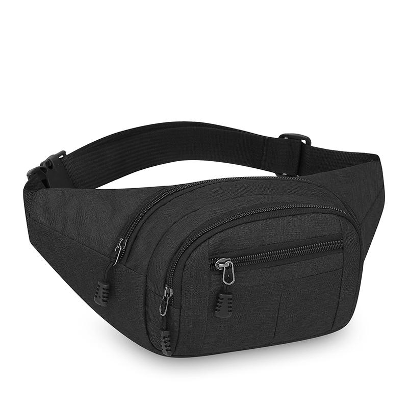 Marsupio da vita unisex Uomo Pacco da petto Impermeabile Borsa sportiva da esterno Pochette Borsa da vita Marsupio Crossbody Borsa a banana