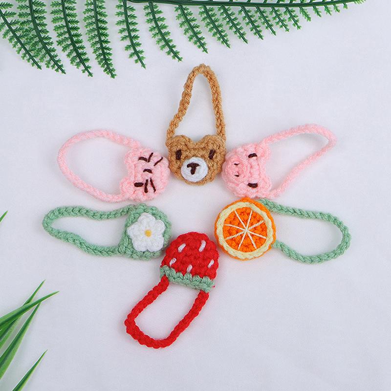 Cartoon Animal Plush Doll Bags Handbag Miniature Bag For 20Cm Doll Clothes Accessories Changing Dressing Game Kids Toys