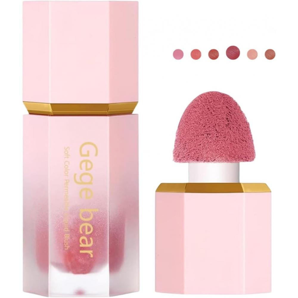 Unyoke Brush Mousse Fluffy Transparent Powder Liquid Cheek Moisturizing 04
