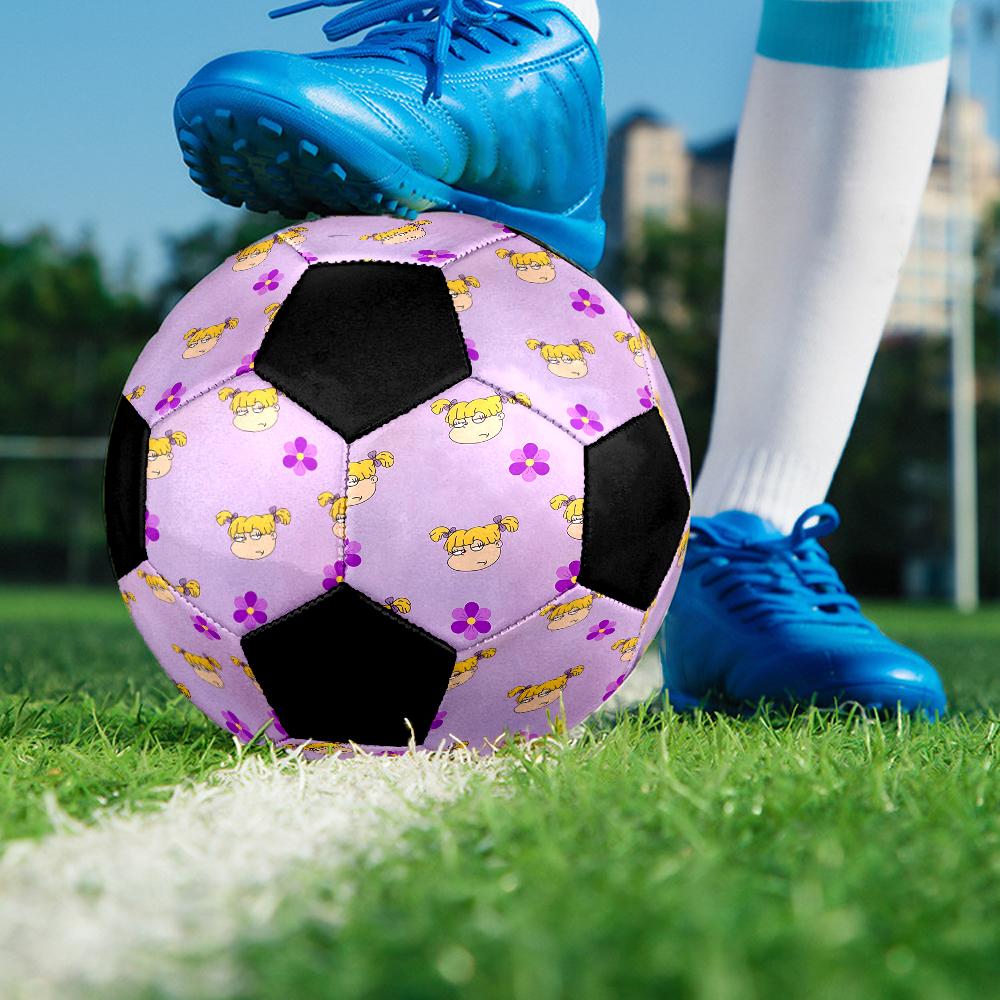 Rugrats Thema Maat 5 Voetbal, Geschikt voor Zowel Binnen- als Buitenwedstrijden, een Cadeau Geschikt voor Iedereen.