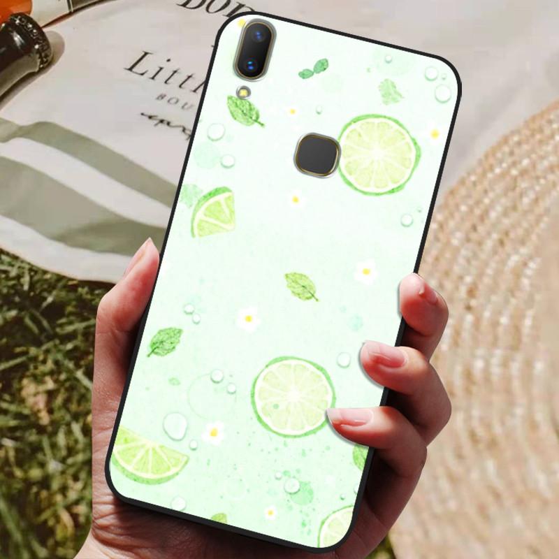 For Vivo Y85 Case 1723 V9 Silicon Back Cover Phone Case for Vivo V9 Youth Cases Soft Bumper Coque for Vivo 1727 1726 Fundas