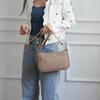 2026 Women's Versatile Plaid Crossbody Moon Bag - Large Capacity, Stylish for Middle-aged